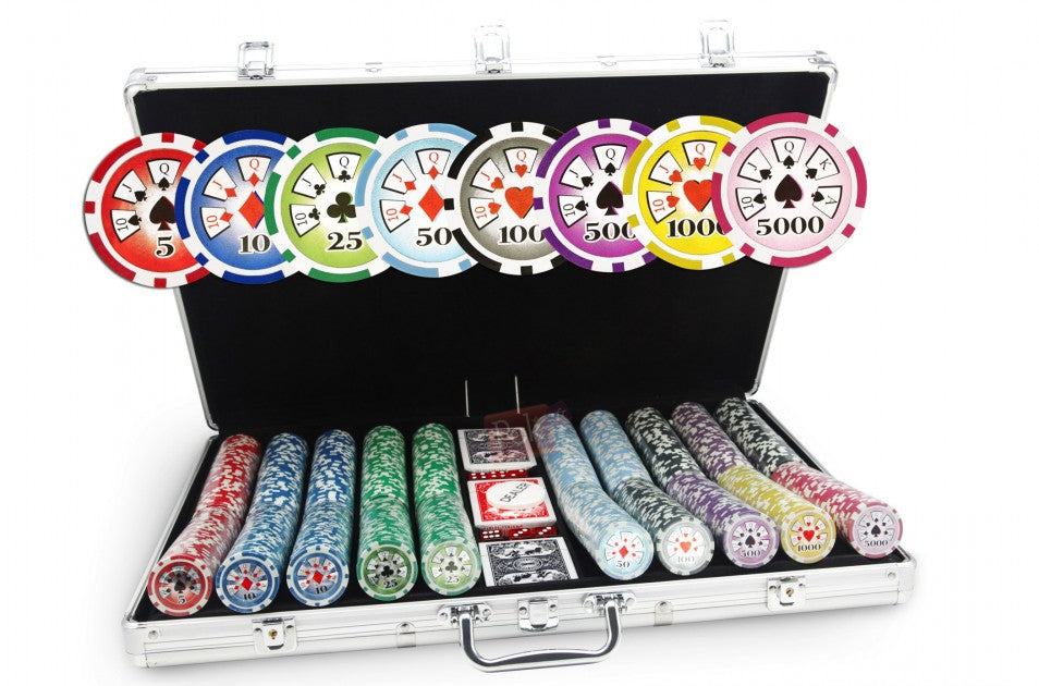 Générique Jeu de Poker avec 1000 jetons Aluminium,Jeux