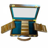 Mallette Poker intérieur Bois Vide