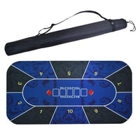Tapis Poker Bleu
