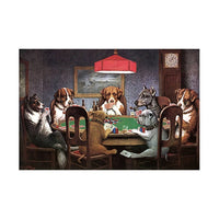 Poster Chien Poker