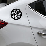 Sticker poker<br/>Jetons