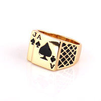 Bague Poker<br/> Golden pocket