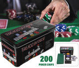200 Jetons Coffret Poker