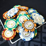 Mallette Poker <br /> Clay Composite